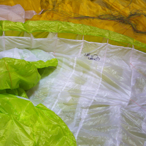 Maintenance de parapentes